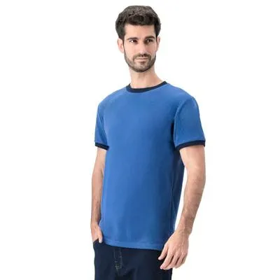 Playera Hummo Hombre Con Cardigan En Contraste