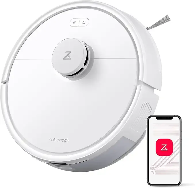 Q7 L5 Robot Vacuum and Mop Combo, 8,000Pa Suction, Upgraded from Q5 Pro, Dual Anti-Tangle System, LiDAR Navigation, No-Go Zones, Self-Charging Robotic Vacuum Cleaner, White