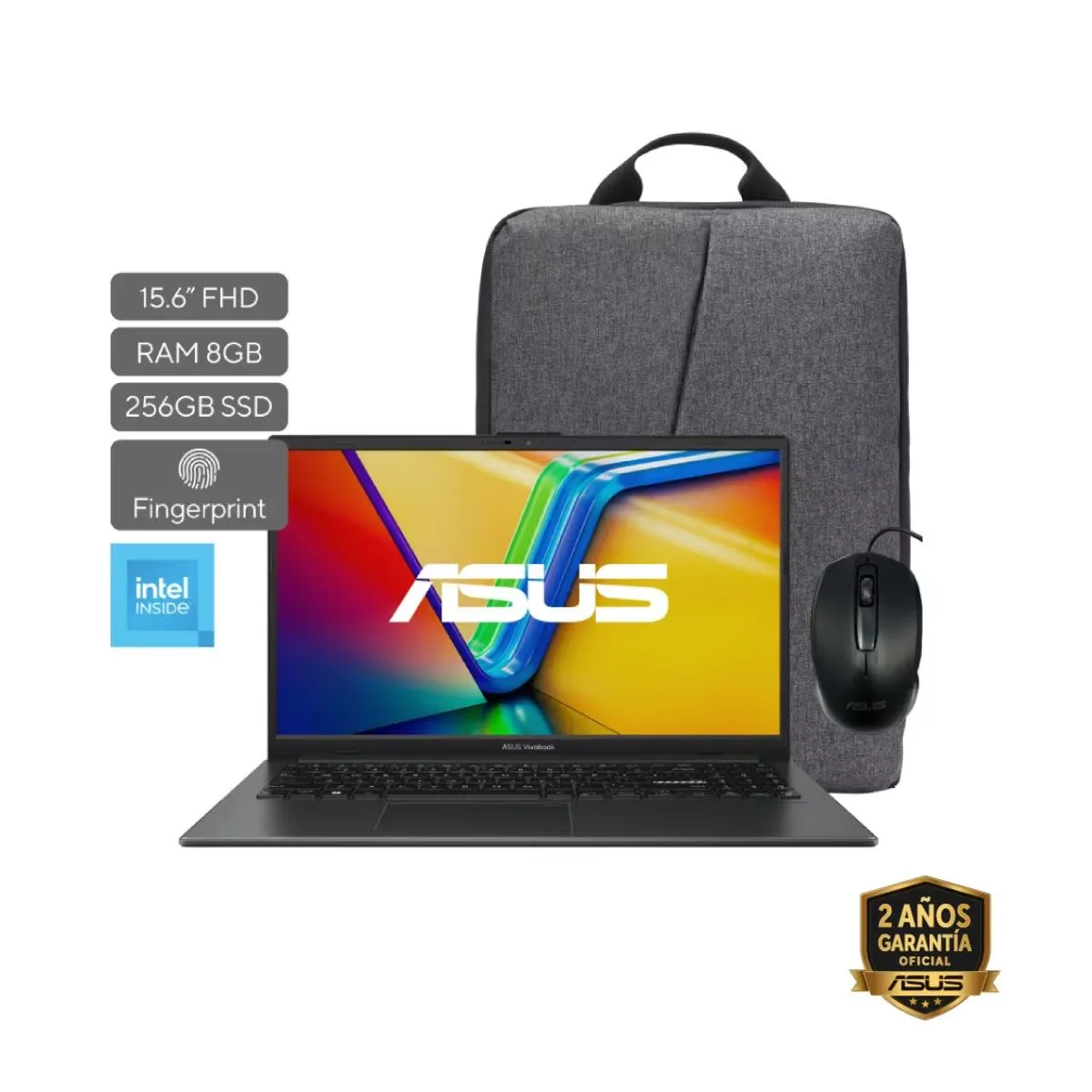 ASUS Vivobook Go 15 E1504TA-BQ221 Laptop Intel N150 8GB 512GB SSD 15.6”