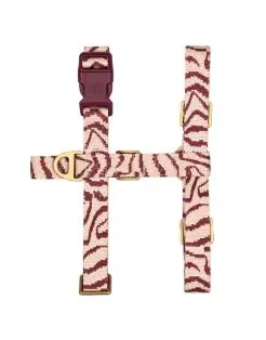 Dogguo Ethnic Harness - Harnas - x1.5x20-34 cm Perzik Bordeaux Xs