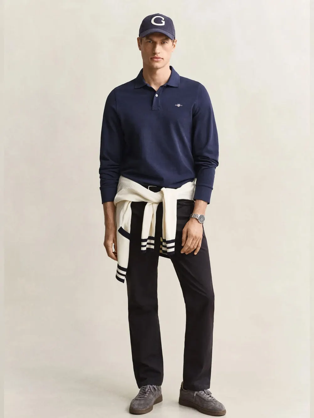 Long Sleeve Polo Shirt