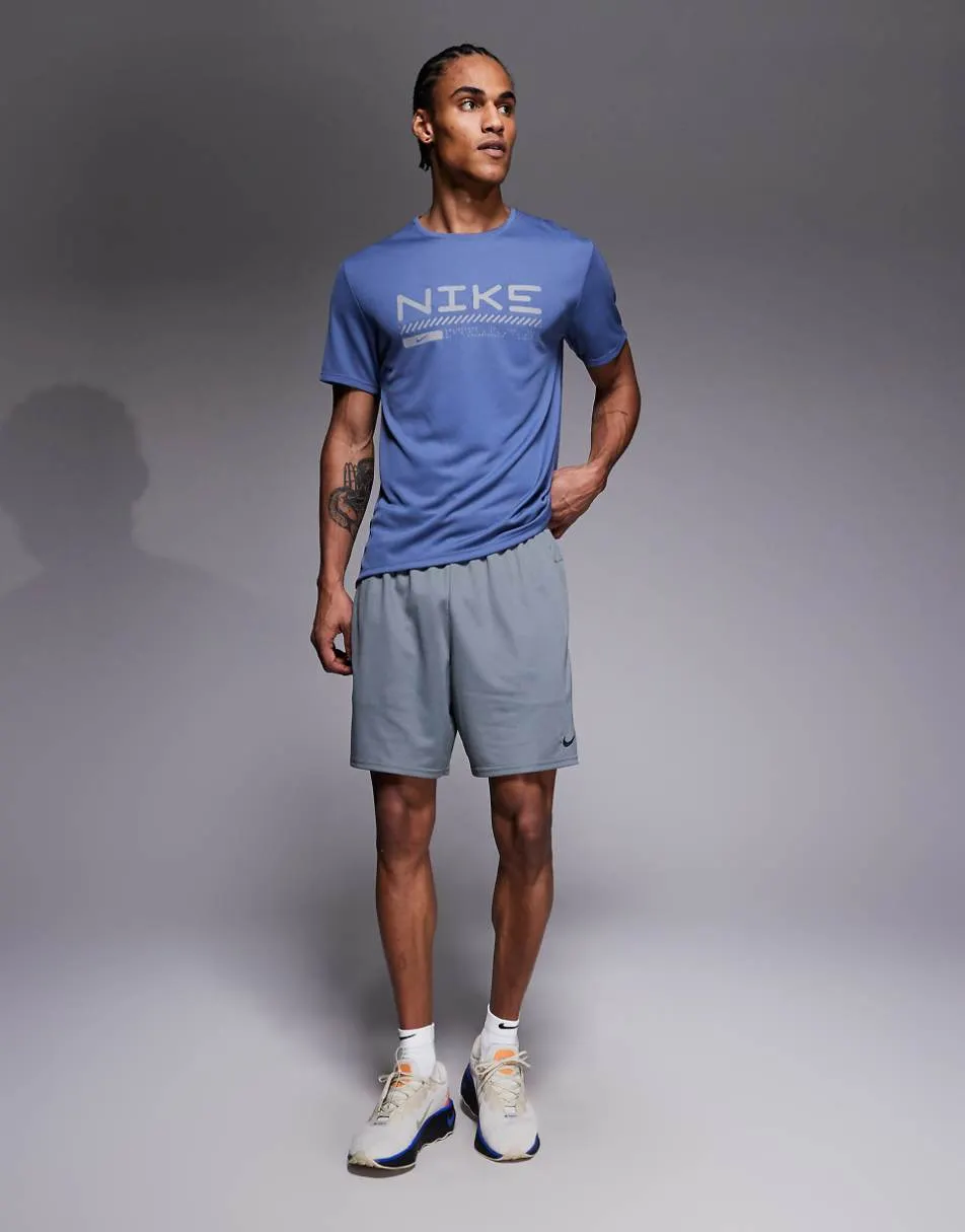 Nike Training Totality Dri-FIT knitted 7 inch shorts in grey