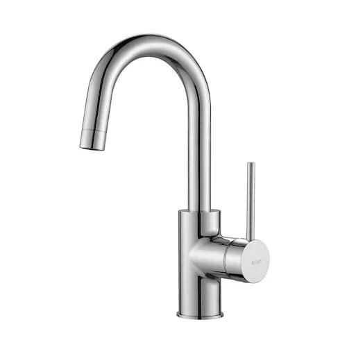 Mateo Single Lever Kitchen Bar Faucet Chrome