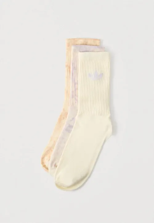 TIE DYE UNISEX 3 PACK - Sokker - halo blush/silver-coloured/cream white