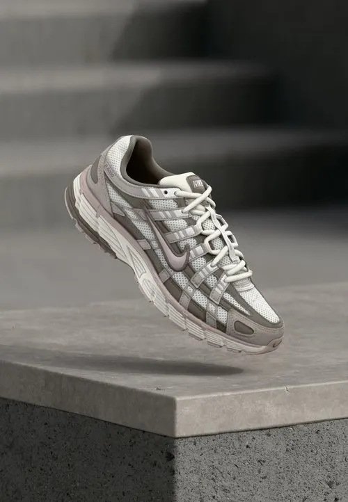 P 6000 - Joggesko - summit white/platinum-coloured violet/cave stone/college grey