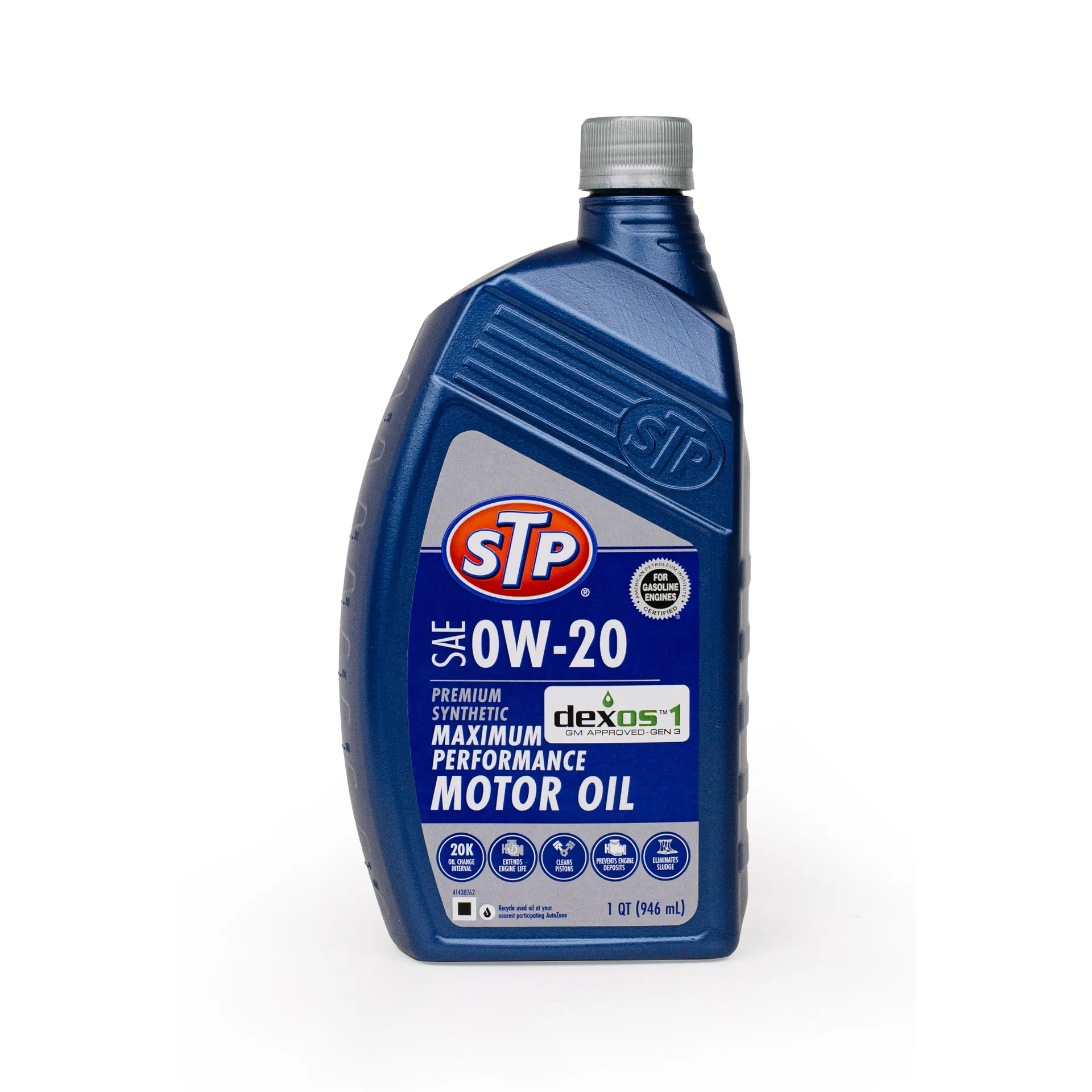 STP Maximum Performance Full Synthetic 0W-20 Motor Oil 1 Quart
