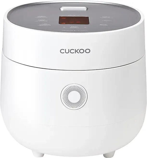 CUCKOO Micom Rice Cooker 6-Cup Uncooked / 12-Cup Cooked with Nonstick Inner Pot, Versatile Rice Maker with 9 Menu Options, Fuzzy Logic Technology, Auto Clean, Quick Rice Mode, White (CR-0675FW)