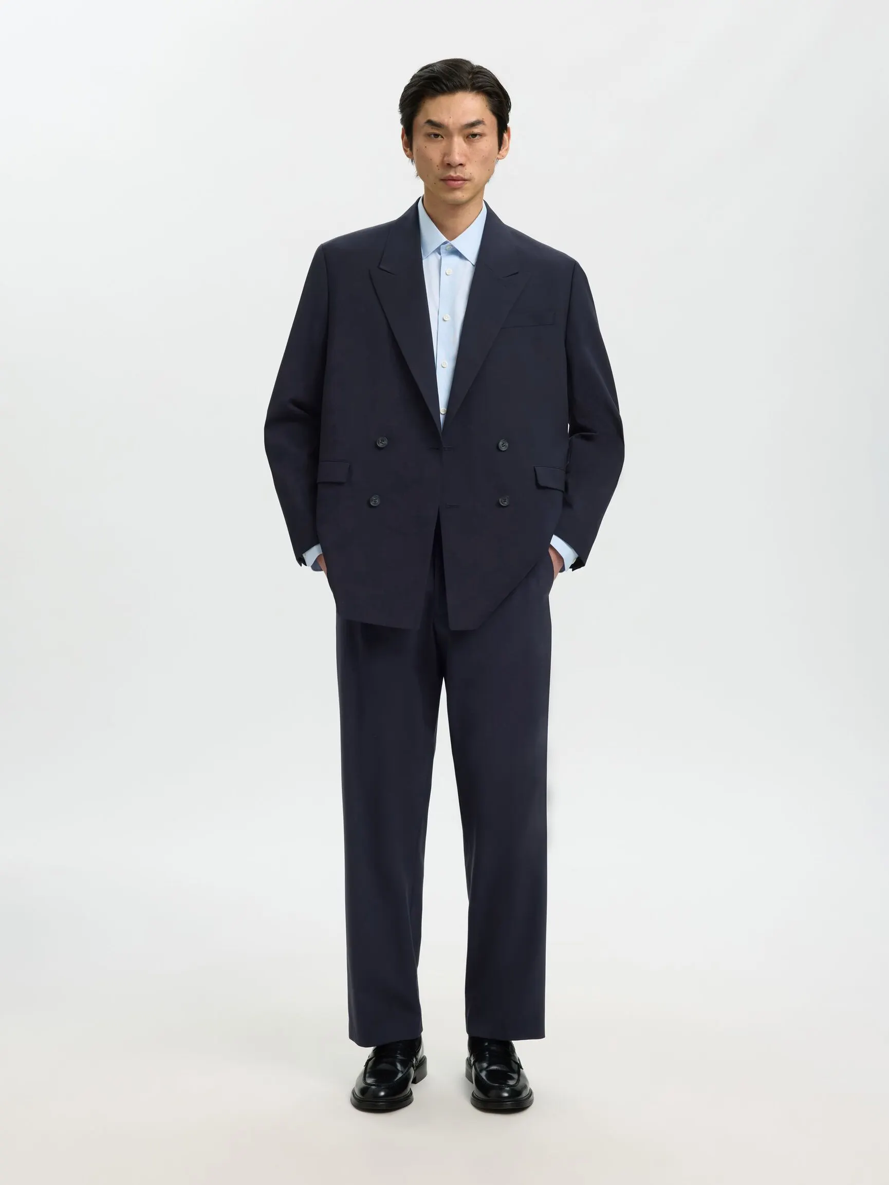 RELAXED FIT DOBBELTSPENT BLAZER