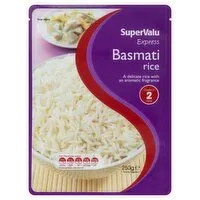 SuperValu Express Basmati Rice (250 g) Open Product Description