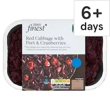 Tesco Finest Red Cabbage Port And Cranberries 400G