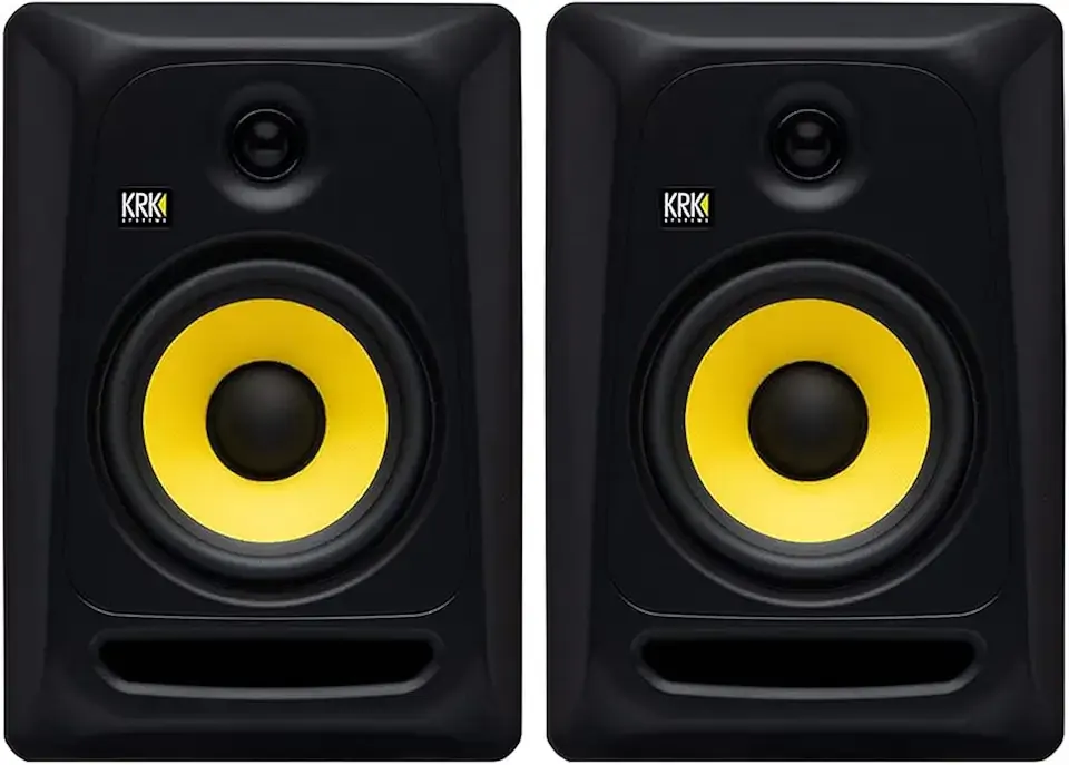 KRK Classic 7 Powered Two-Way Professional Studio Monitor (CL7G3-NA) - Pair