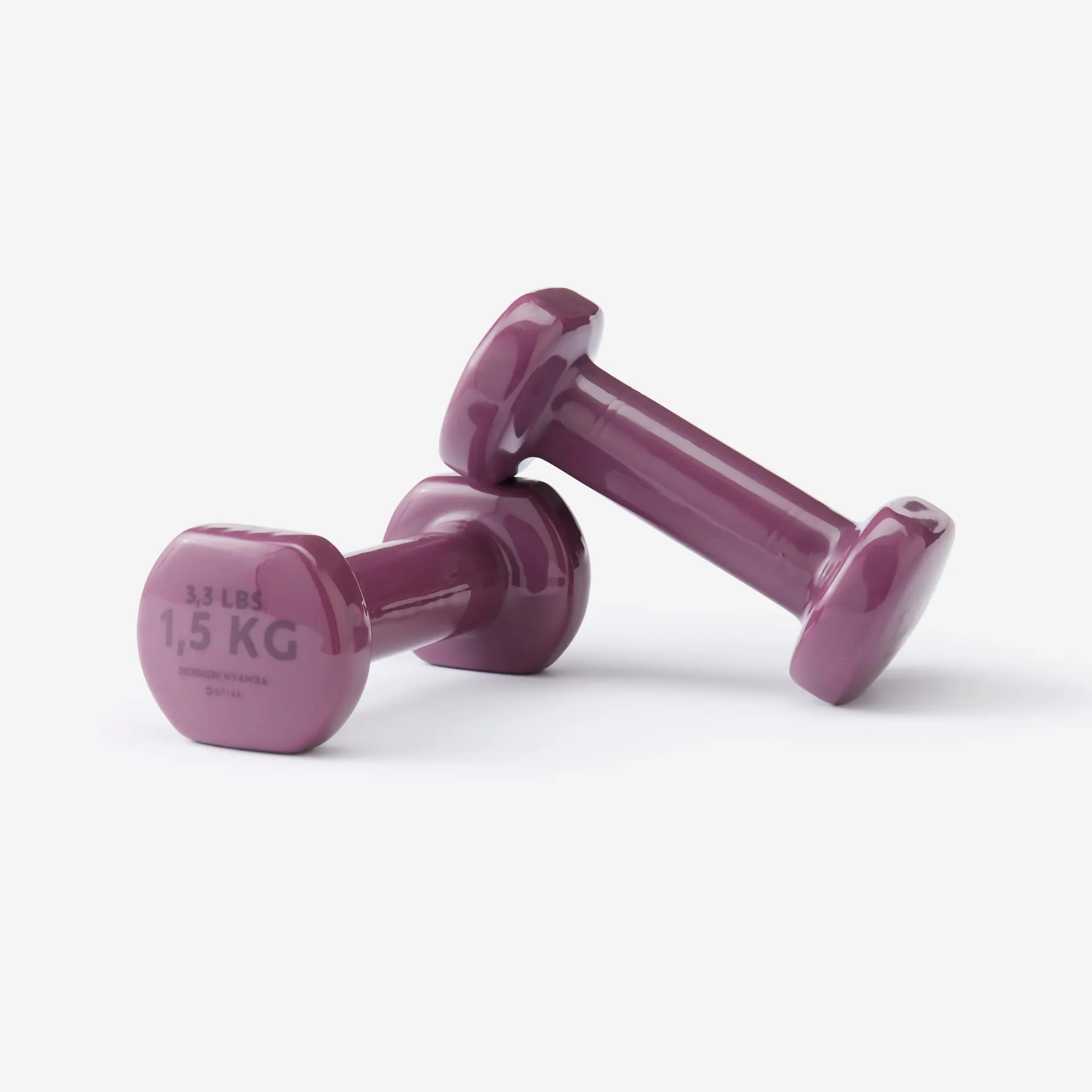 DOMYOS Posilovací činky 2 × 1,5 kg