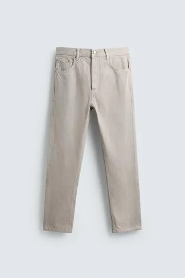 SLIM CROPPED FIT JEANS