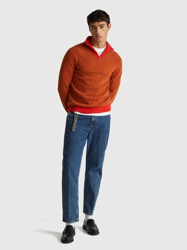 Stranger Things mock neck sweater