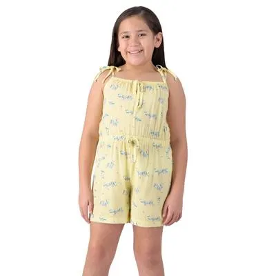 Jumpsuit Fantastic Niña Tirantes Delgados Full Print Flores