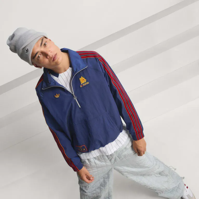 AS Roma Terrace Icons Half-Zip Jakke