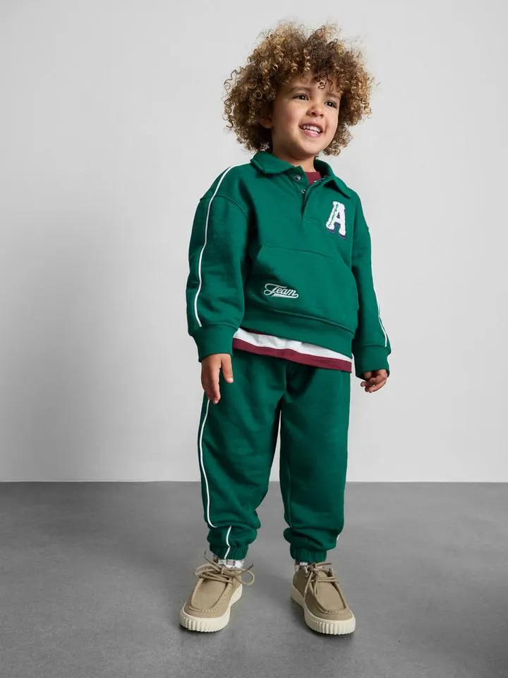 1–9 ans | Sweat-shirt polo et bas de jogging