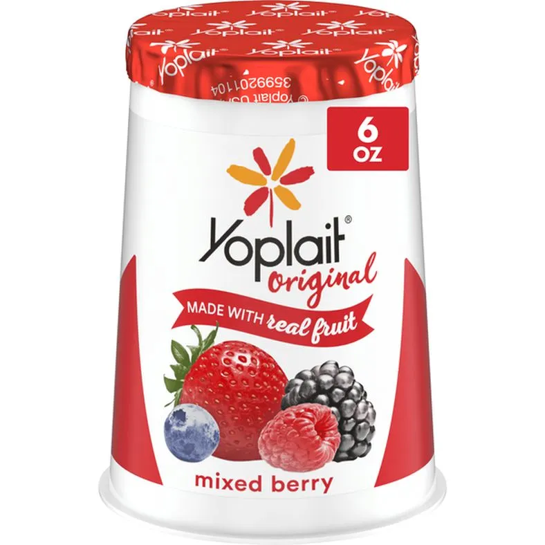 Yoplait Original Low Fat Mixed Berry Yogurt Cup