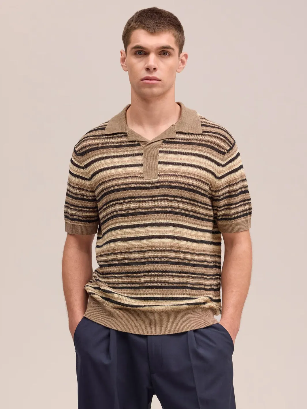 NOAM LINEN POLO