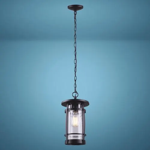 Patriot Lighting® Cask 7-7/8"W Oil Rubbed Bronze 1-Light Outdoor Pendant