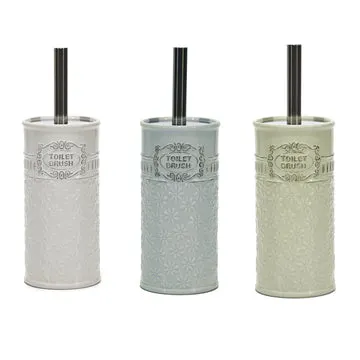 Portascopino con Scopino in Ceramica