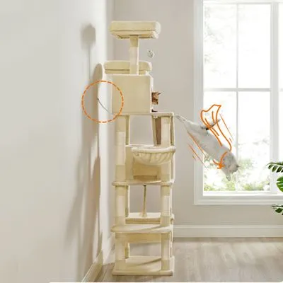 Feandrea Arbre à chat, 206 cm