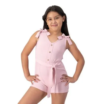 Jumper Fantastic Niña Tirantes Anchos Con Moños