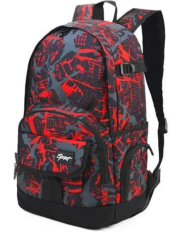 rickyh style School Backpack Travel Bag for Men & Women Lightweight College