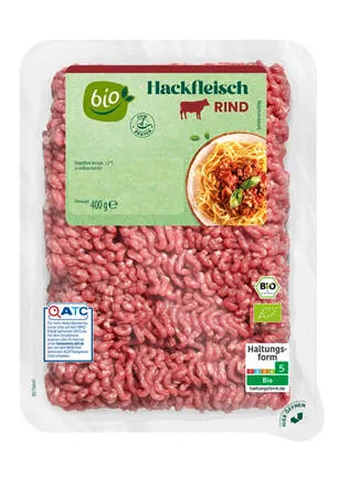 Bio-Hackfleisch vom Rind 400 g