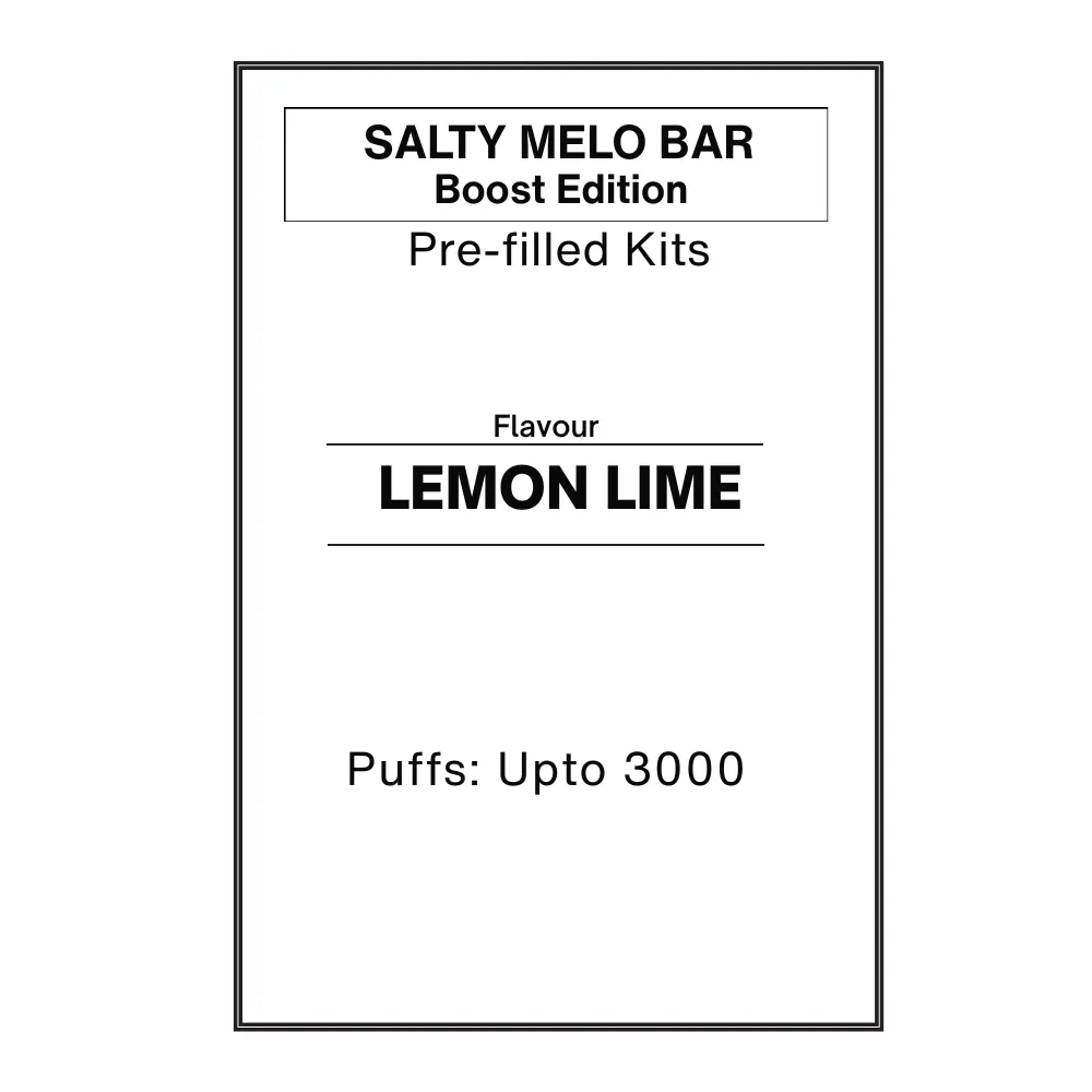 Lemon Lime -Salty Melo Bar Boost Pre-filled Kit 28.5mg/mL