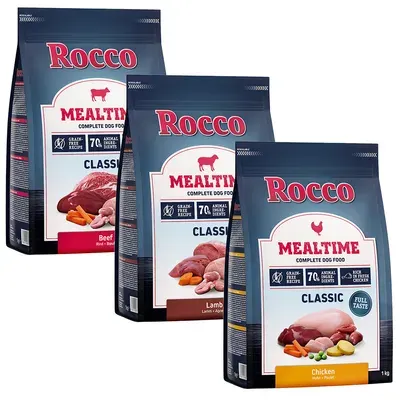 Lot mixte Rocco Mealtime pour chien