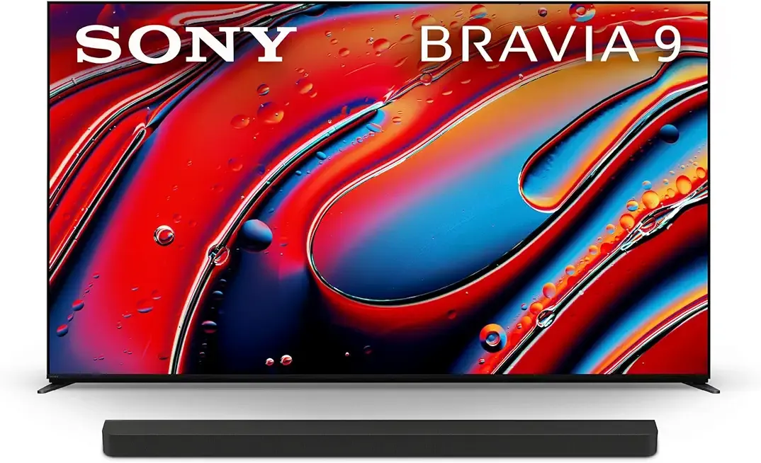 Sony 75 Inch Mini LED QLED 4K Ultra HD TV BRAVIA 9 Smart Google TV with Dolby Vision HDR and Exclusive Features for Playstation 5 (K-75XR90), 2024 Model & Sony BRAVIA Theater Bar 9 Sound Bar