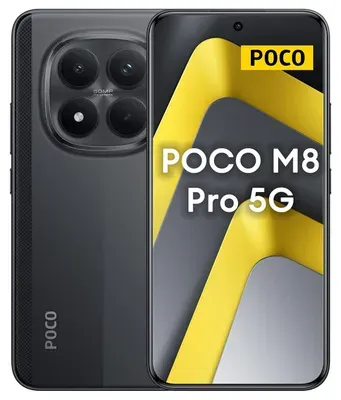 POCO M8 Pro 5G, 17,4 cm (6.83"), 2772 x 1280 Pixel, 12 GB, 512 GB, 50 MP, Schwarz