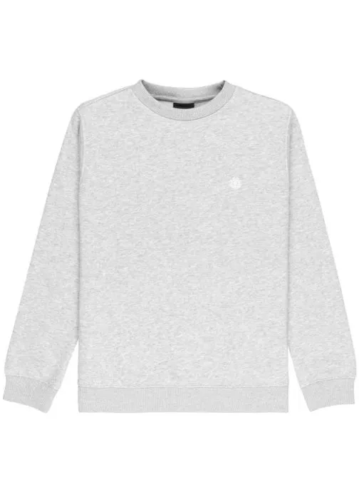 Sweaters met rits Icon Embroidery Cr Y jongens grijs