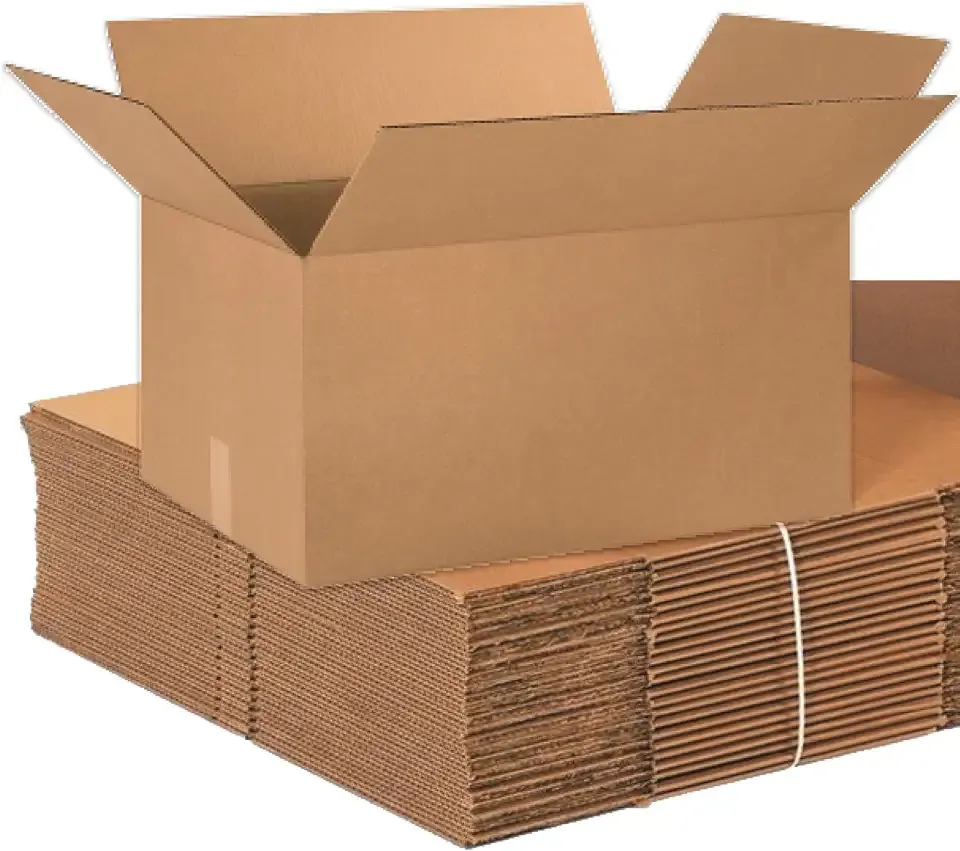 BOX USA Shipping Boxes Large 24"L x 16"W x 12"H 10-Pack - Corrugated Cardboard Box for Moving, Mailing, Packing, Packaging and Storage
