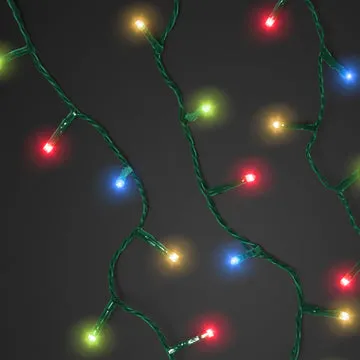 Catena Luminosa Compact 300 LED Multicolor 12 metri