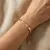 Armband in edelstaal, schakelvorm