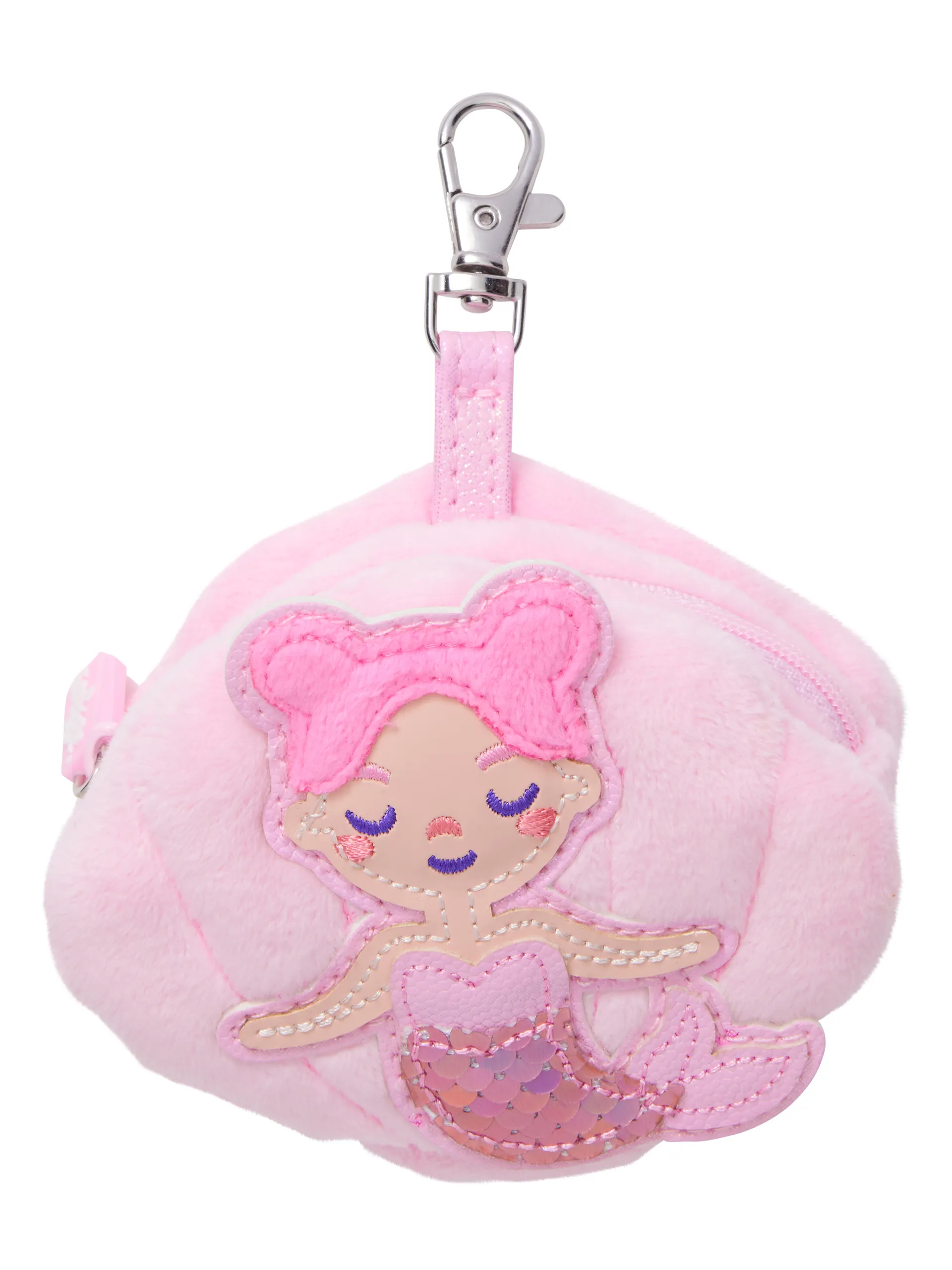 Fluffy Mermaid Mini Pen Pal Notepad Keyring
