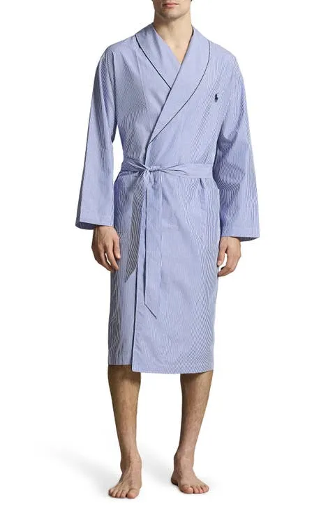 Stripe Cotton Robe