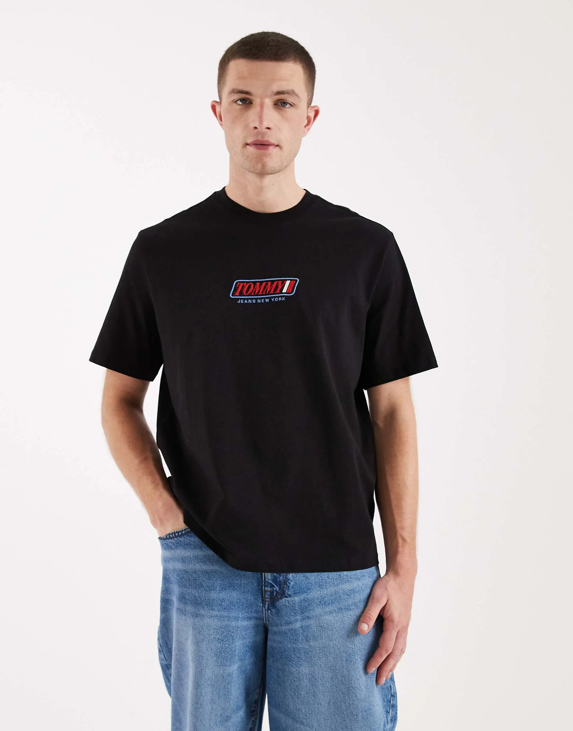 Tommy Jeans t-shirt in black