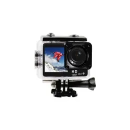Kogan Dual Screen 1080P Wi-Fi Action Camera with Waterproof Case