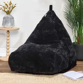 Twill & Co Chenille Tear Drop Bean Bag Cover