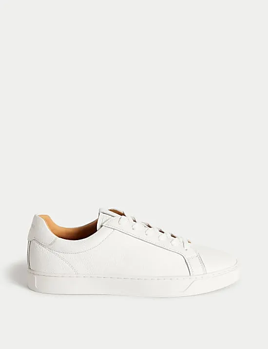 Lederturnschuhe im Cupsole-Design