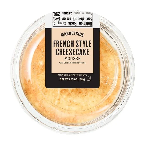 Best seller, Marketside French Style Creamy Cheesecake Mousse Dessert Cup, 5.25 oz (Refrigerated), $2.74, 51.7 ¢/oz