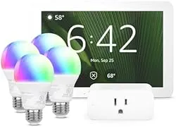 Smart Home Starter Kit | Includes Echo Hub,…