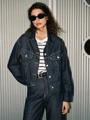 Levi's Shrunken 90S Trucker Jacket In Remember Together