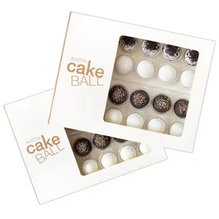 Austin Cake Ball Catering Assortment, 48 Cake Balls