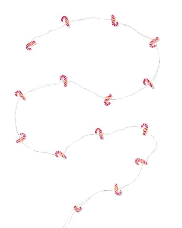 lichtsnoer 1.8m met 15 lampjes zuurstokken voor binnen