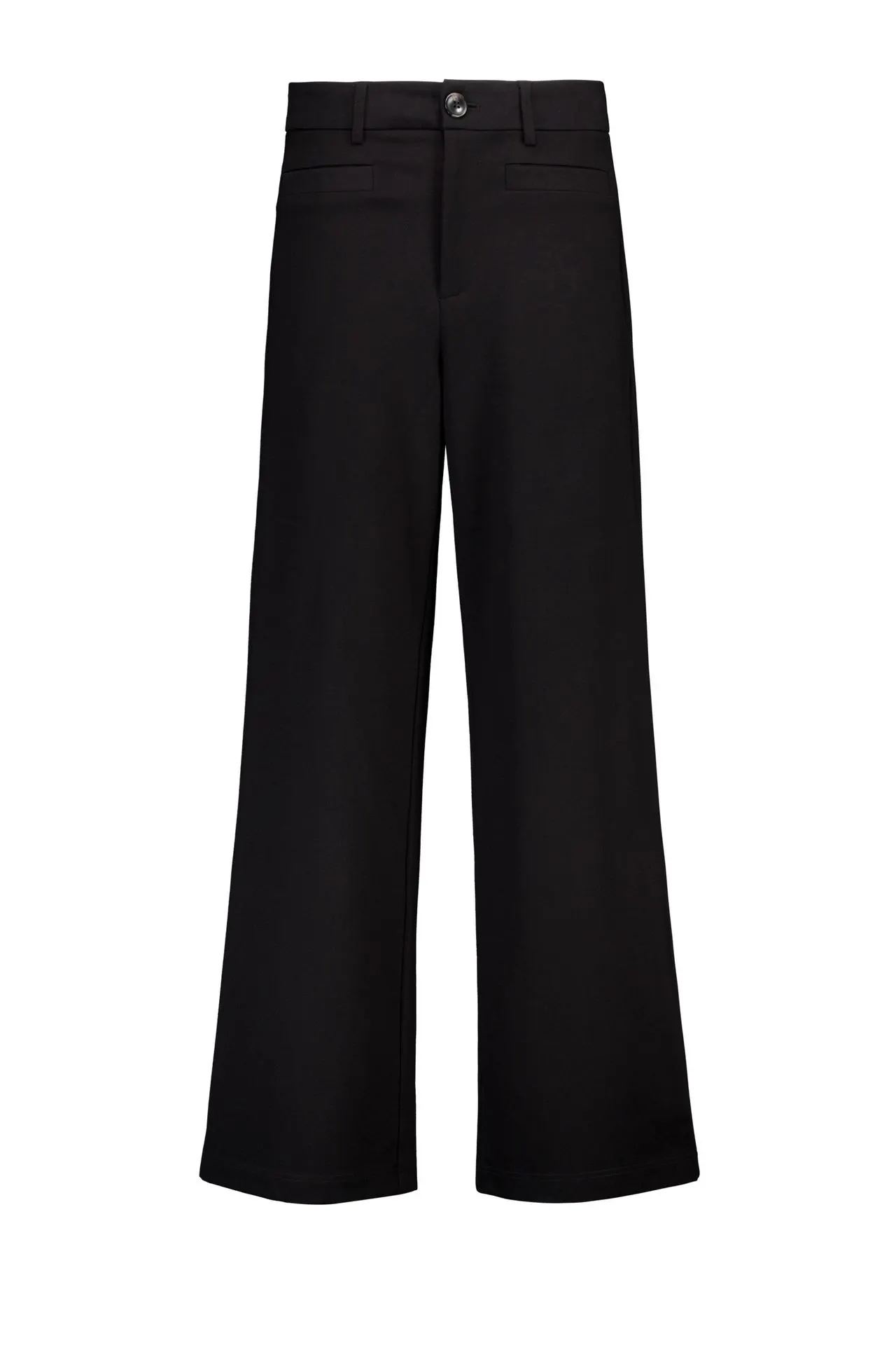 Wide fit broek | Zwart | L29