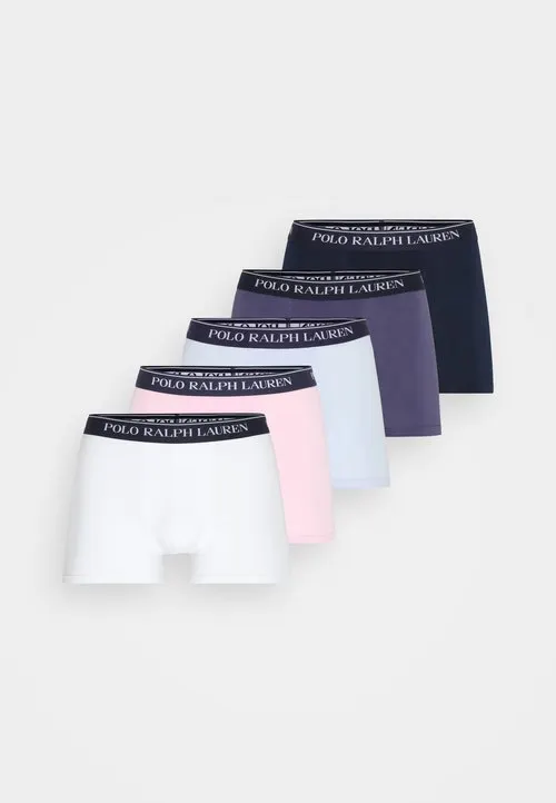 TRUNK 5 PACK - Bokserbriefs - white/pink/light blue/berry/navy